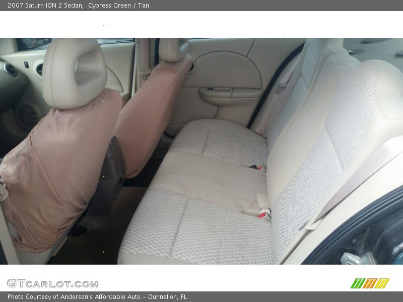 Cypress Green / Tan 2007 Saturn ION 2 Sedan