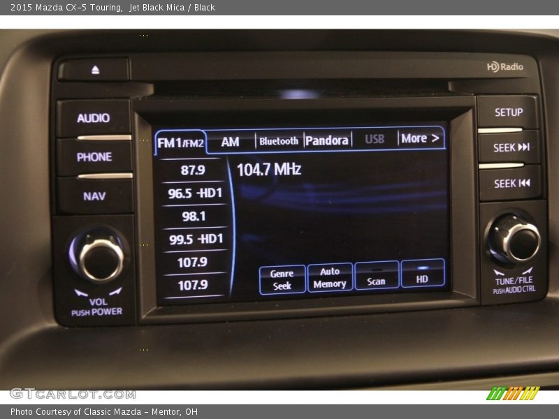 Jet Black Mica / Black 2015 Mazda CX-5 Touring