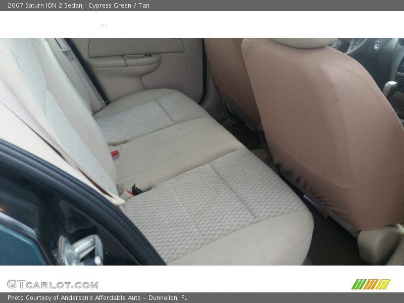 Cypress Green / Tan 2007 Saturn ION 2 Sedan