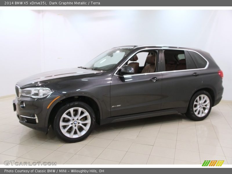 Dark Graphite Metallic / Terra 2014 BMW X5 xDrive35i