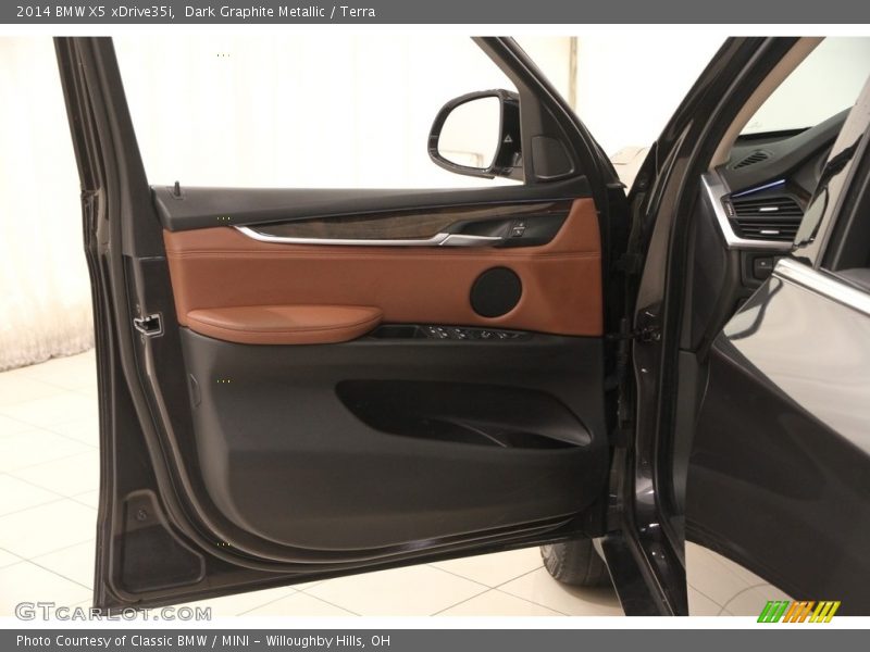 Dark Graphite Metallic / Terra 2014 BMW X5 xDrive35i