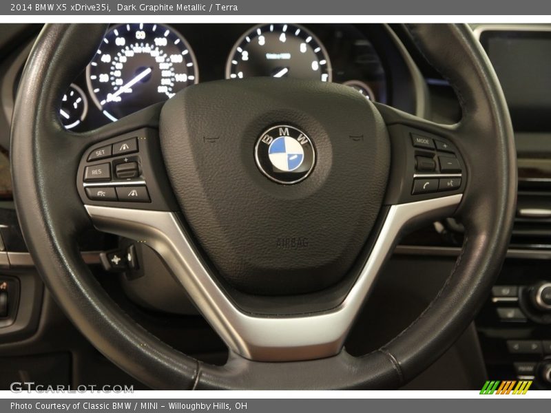 Dark Graphite Metallic / Terra 2014 BMW X5 xDrive35i