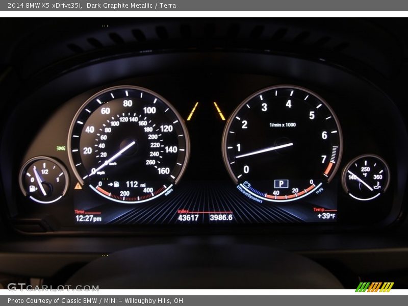 Dark Graphite Metallic / Terra 2014 BMW X5 xDrive35i