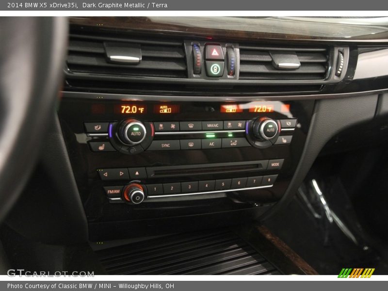 Dark Graphite Metallic / Terra 2014 BMW X5 xDrive35i