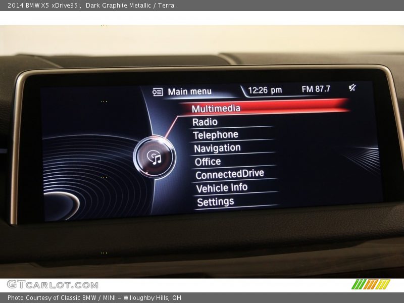 Dark Graphite Metallic / Terra 2014 BMW X5 xDrive35i