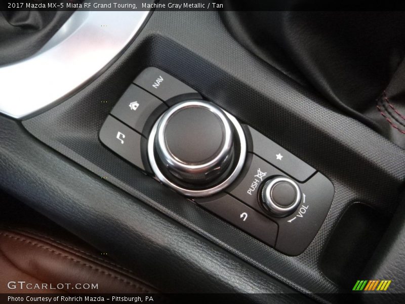 Controls of 2017 MX-5 Miata RF Grand Touring