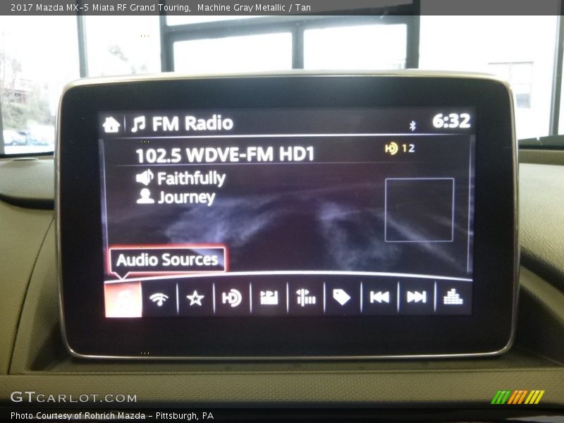 Controls of 2017 MX-5 Miata RF Grand Touring