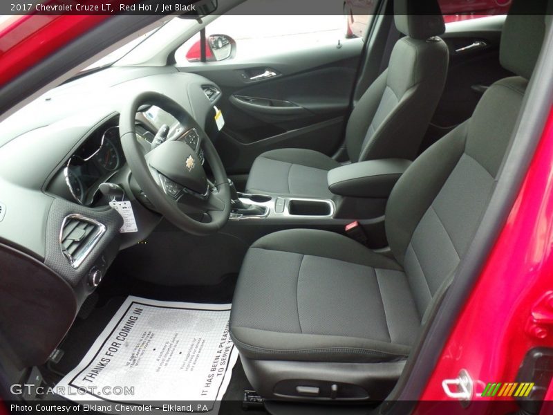 Red Hot / Jet Black 2017 Chevrolet Cruze LT