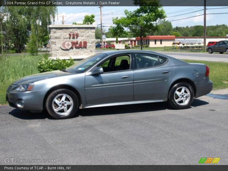 Greystone Metallic / Dark Pewter 2004 Pontiac Grand Prix GT Sedan