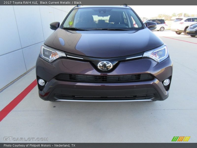 Black Current Metallic / Black 2017 Toyota RAV4 XLE