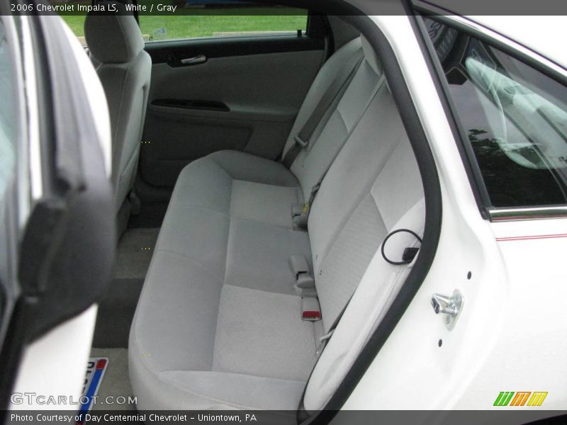 White / Gray 2006 Chevrolet Impala LS
