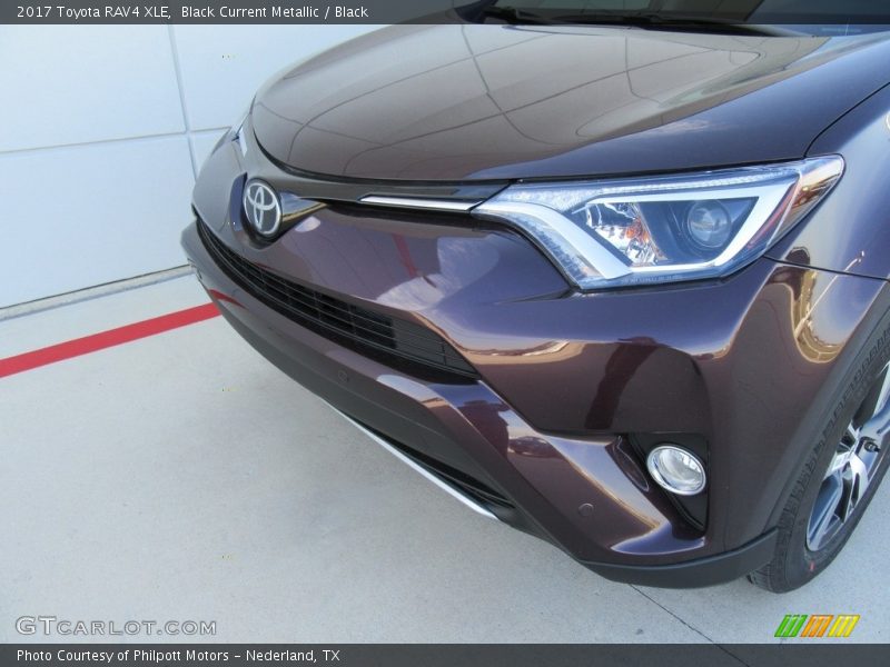 Black Current Metallic / Black 2017 Toyota RAV4 XLE
