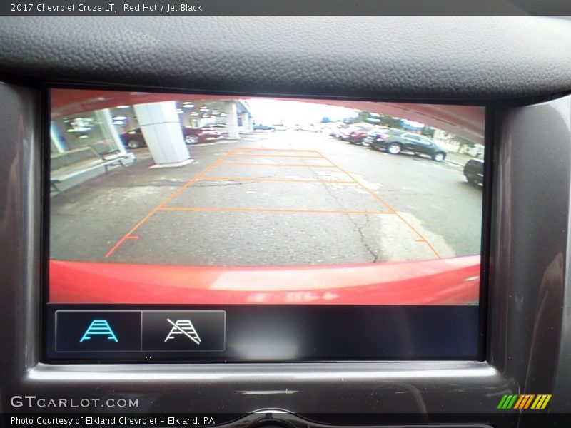 Red Hot / Jet Black 2017 Chevrolet Cruze LT