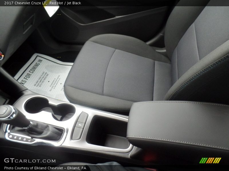Red Hot / Jet Black 2017 Chevrolet Cruze LT