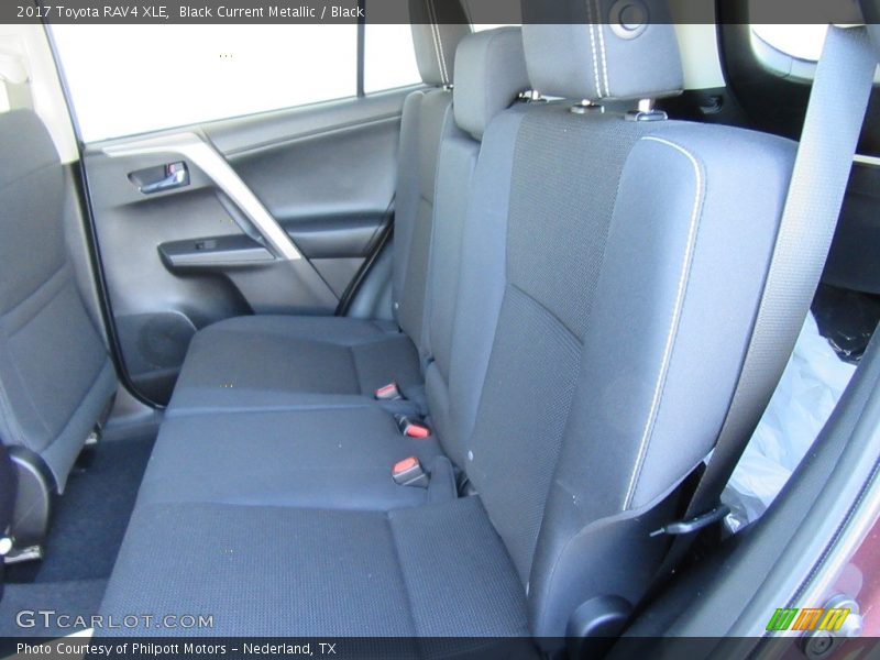 Rear Seat of 2017 RAV4 XLE