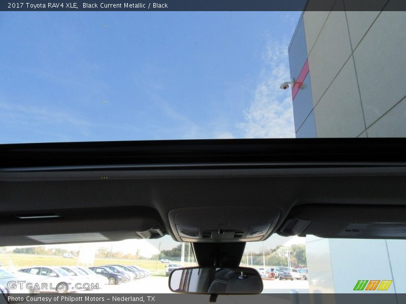 Black Current Metallic / Black 2017 Toyota RAV4 XLE