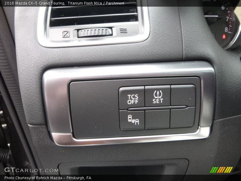 Titanium Flash Mica / Parchment 2016 Mazda CX-5 Grand Touring
