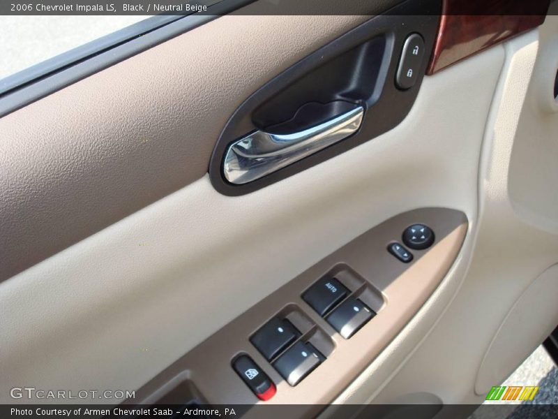 Black / Neutral Beige 2006 Chevrolet Impala LS