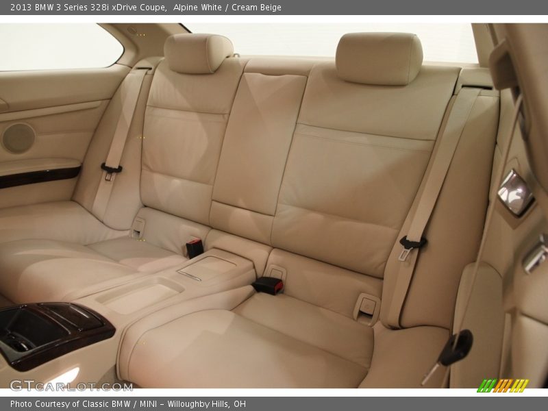 Alpine White / Cream Beige 2013 BMW 3 Series 328i xDrive Coupe