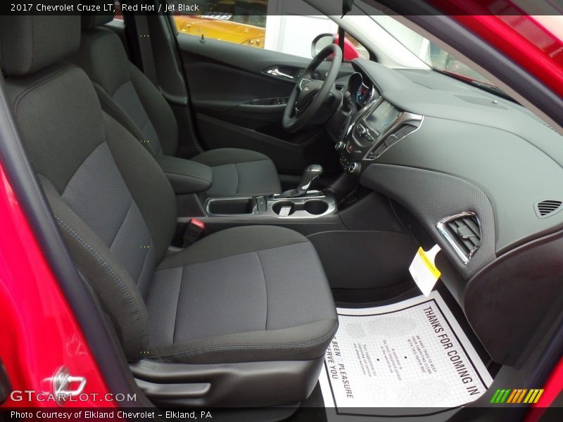 Red Hot / Jet Black 2017 Chevrolet Cruze LT