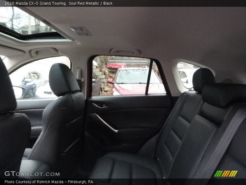 Soul Red Metallic / Black 2016 Mazda CX-5 Grand Touring