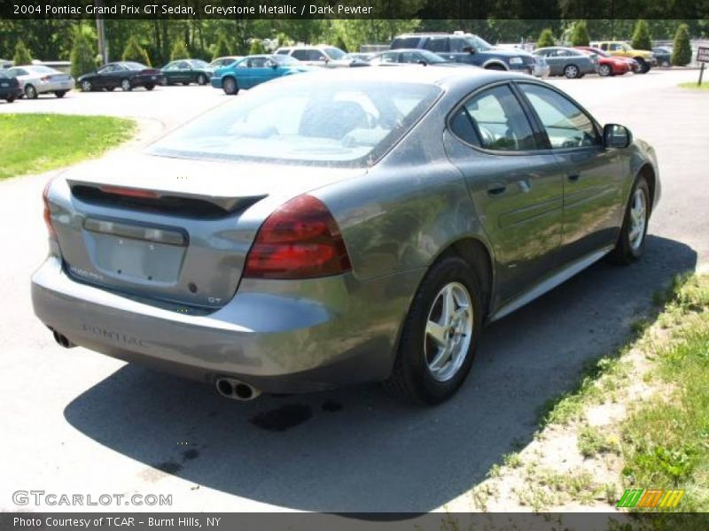 Greystone Metallic / Dark Pewter 2004 Pontiac Grand Prix GT Sedan
