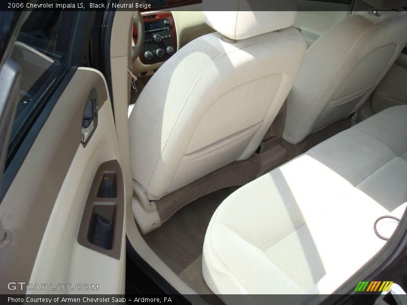 Black / Neutral Beige 2006 Chevrolet Impala LS