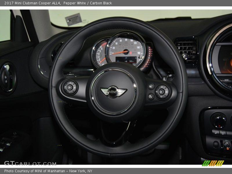 Pepper White / Carbon Black 2017 Mini Clubman Cooper ALL4