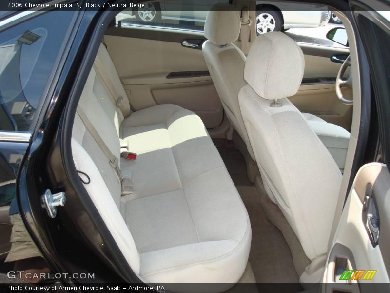 Black / Neutral Beige 2006 Chevrolet Impala LS