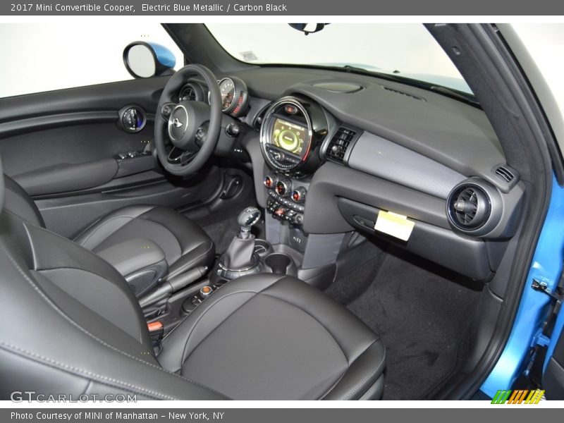  2017 Convertible Cooper Carbon Black Interior