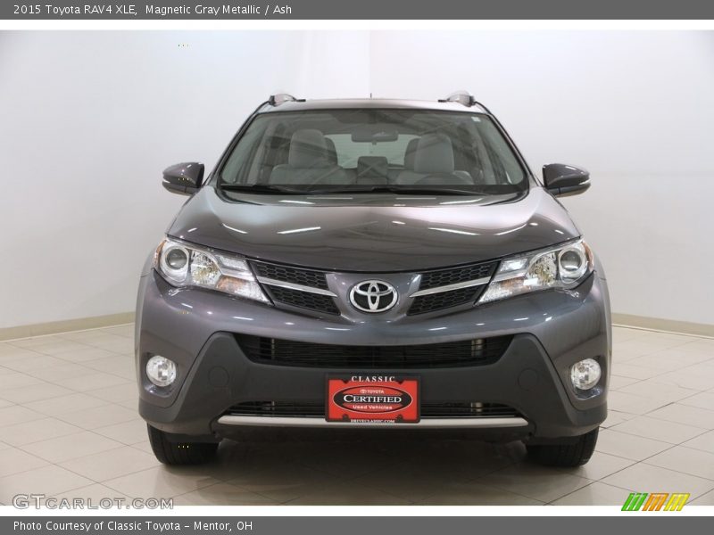 Magnetic Gray Metallic / Ash 2015 Toyota RAV4 XLE
