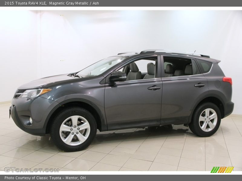 Magnetic Gray Metallic / Ash 2015 Toyota RAV4 XLE