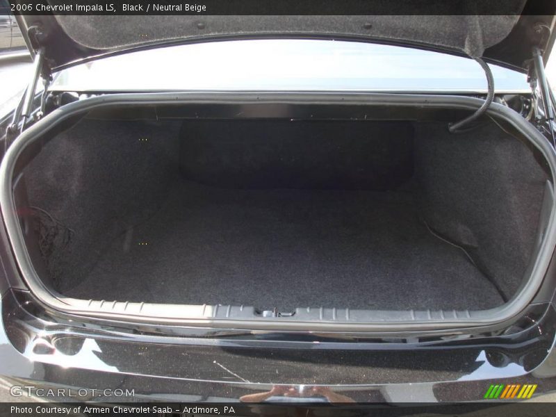 Black / Neutral Beige 2006 Chevrolet Impala LS