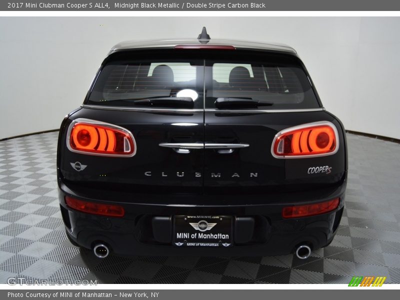 Midnight Black Metallic / Double Stripe Carbon Black 2017 Mini Clubman Cooper S ALL4