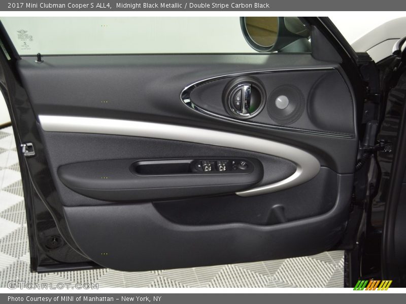 Midnight Black Metallic / Double Stripe Carbon Black 2017 Mini Clubman Cooper S ALL4