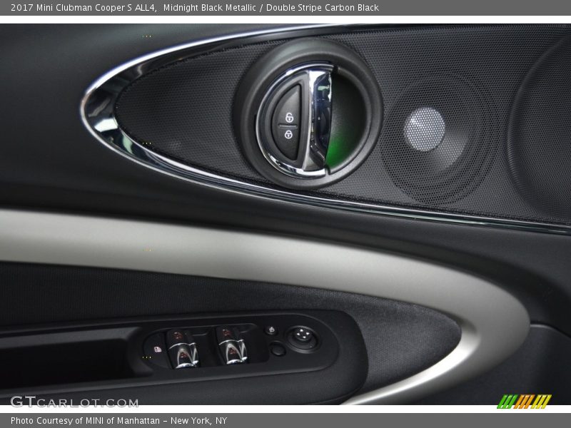 Midnight Black Metallic / Double Stripe Carbon Black 2017 Mini Clubman Cooper S ALL4