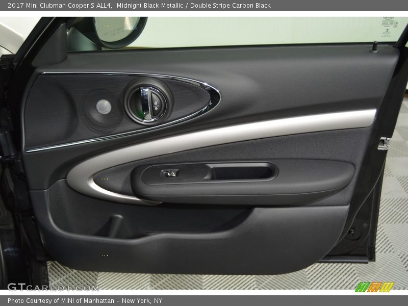 Midnight Black Metallic / Double Stripe Carbon Black 2017 Mini Clubman Cooper S ALL4