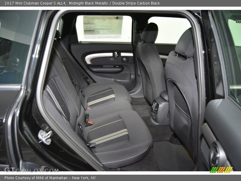 Midnight Black Metallic / Double Stripe Carbon Black 2017 Mini Clubman Cooper S ALL4