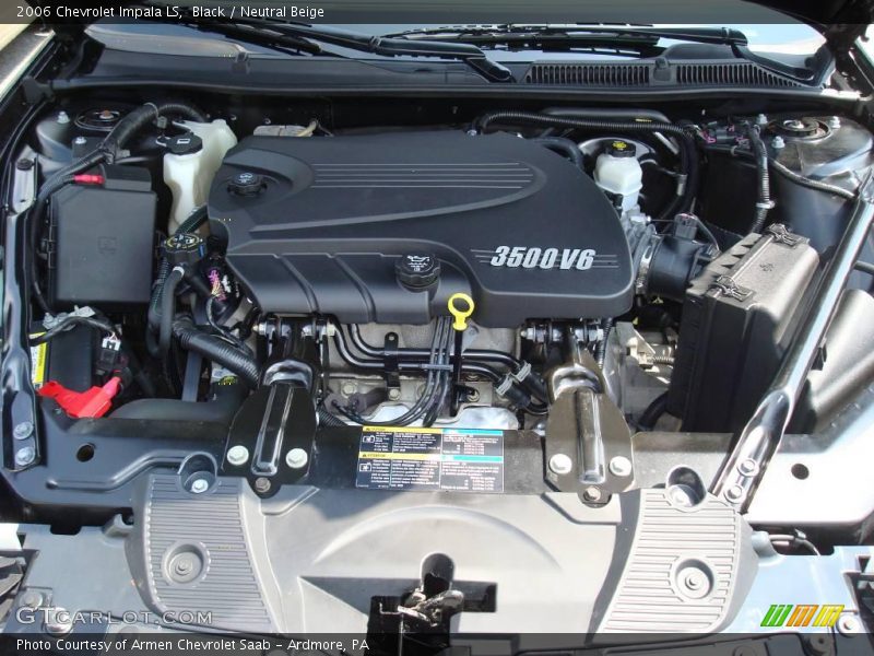 Black / Neutral Beige 2006 Chevrolet Impala LS