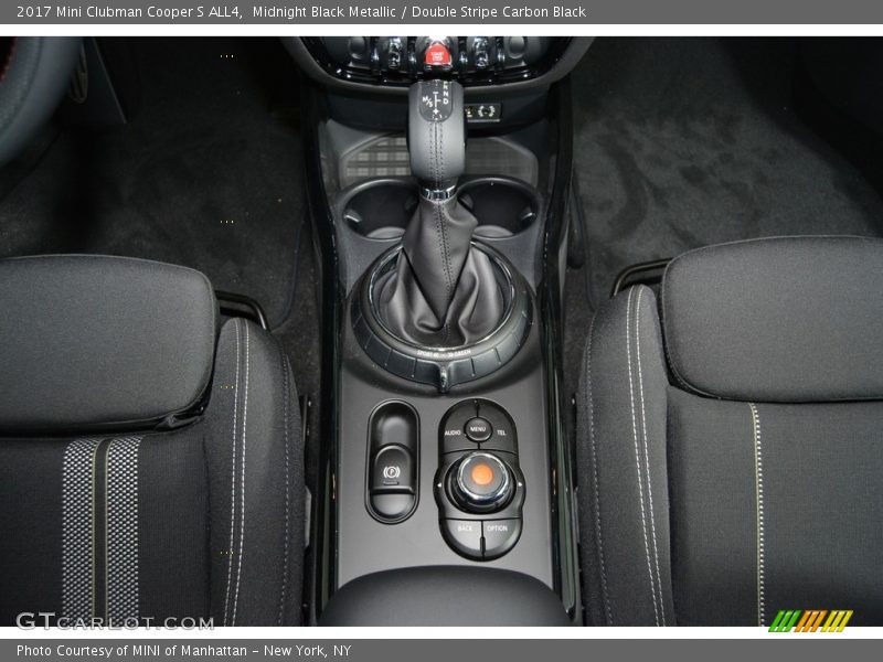 Midnight Black Metallic / Double Stripe Carbon Black 2017 Mini Clubman Cooper S ALL4