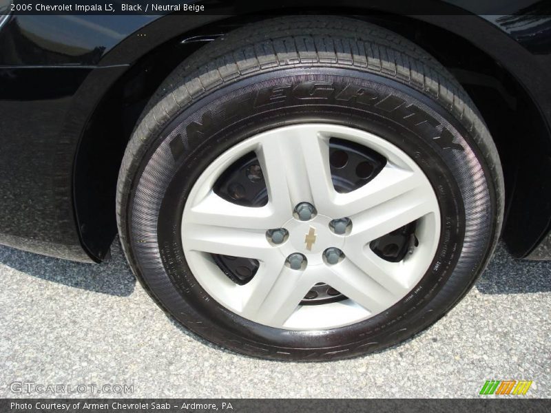Black / Neutral Beige 2006 Chevrolet Impala LS