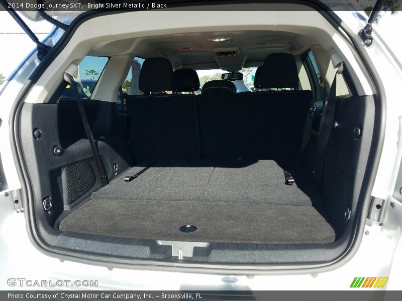 Bright Silver Metallic / Black 2014 Dodge Journey SXT