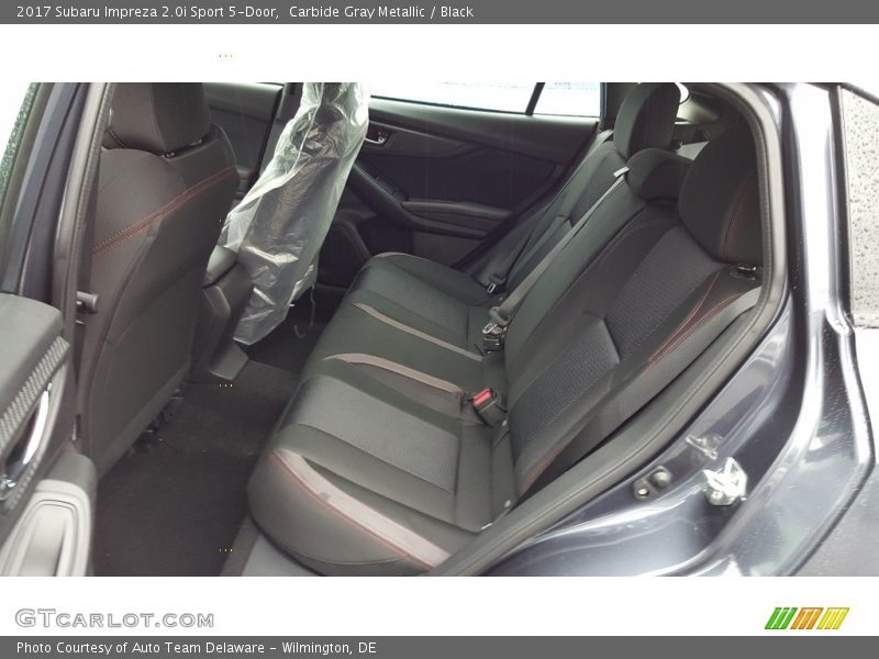 Rear Seat of 2017 Impreza 2.0i Sport 5-Door