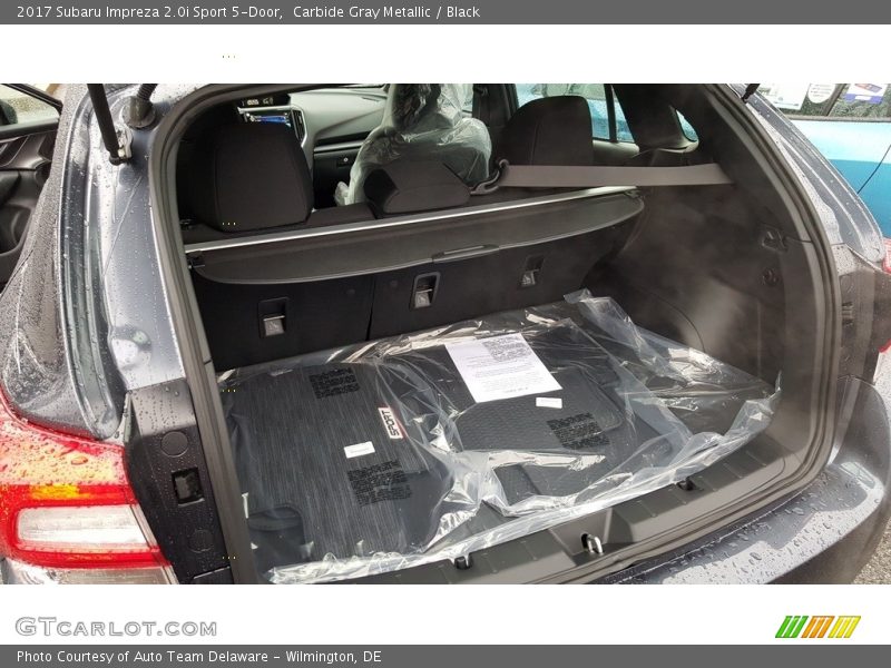 Carbide Gray Metallic / Black 2017 Subaru Impreza 2.0i Sport 5-Door