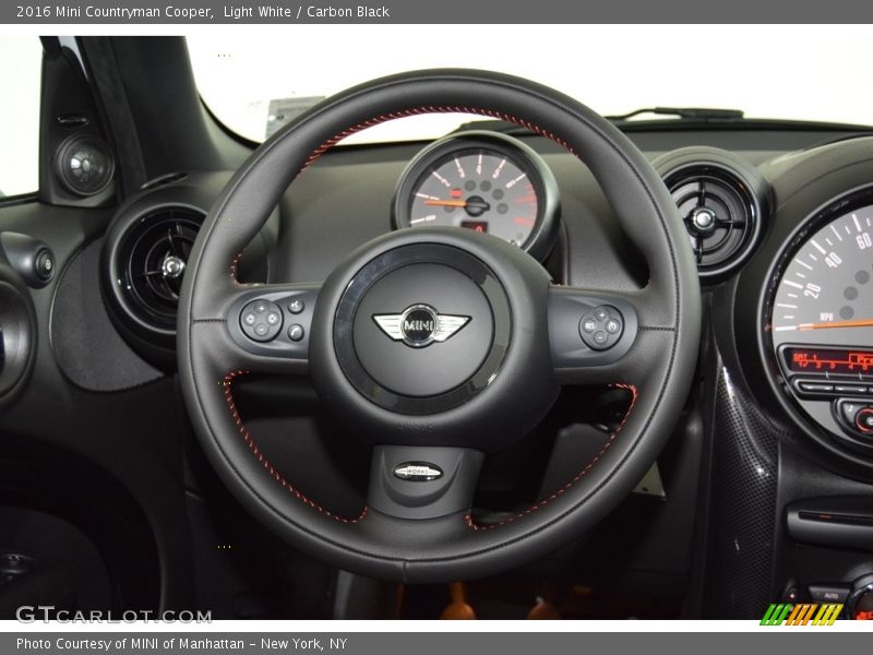 Light White / Carbon Black 2016 Mini Countryman Cooper