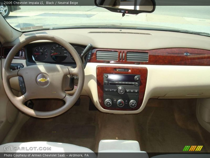 Black / Neutral Beige 2006 Chevrolet Impala LS