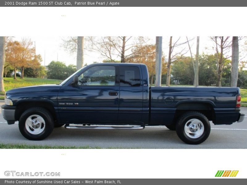 Patriot Blue Pearl / Agate 2001 Dodge Ram 1500 ST Club Cab