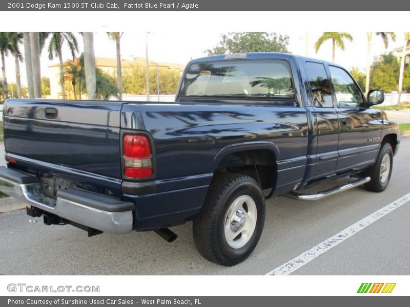 Patriot Blue Pearl / Agate 2001 Dodge Ram 1500 ST Club Cab