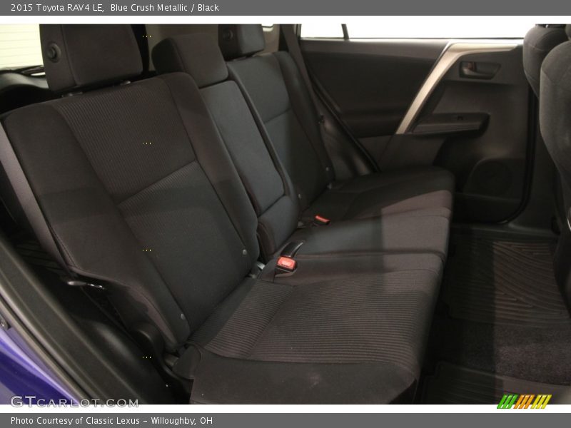 Blue Crush Metallic / Black 2015 Toyota RAV4 LE