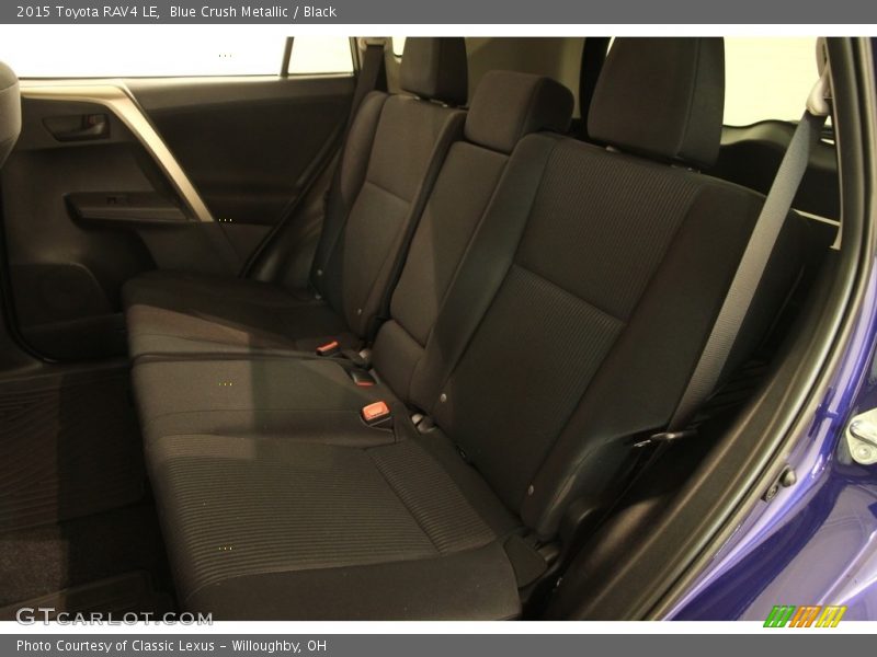 Blue Crush Metallic / Black 2015 Toyota RAV4 LE